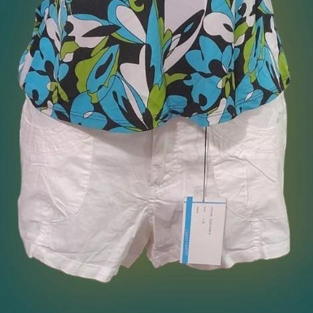VINTAGE DONG FANG YI MA DEADSTOCK WHITE SHORTS